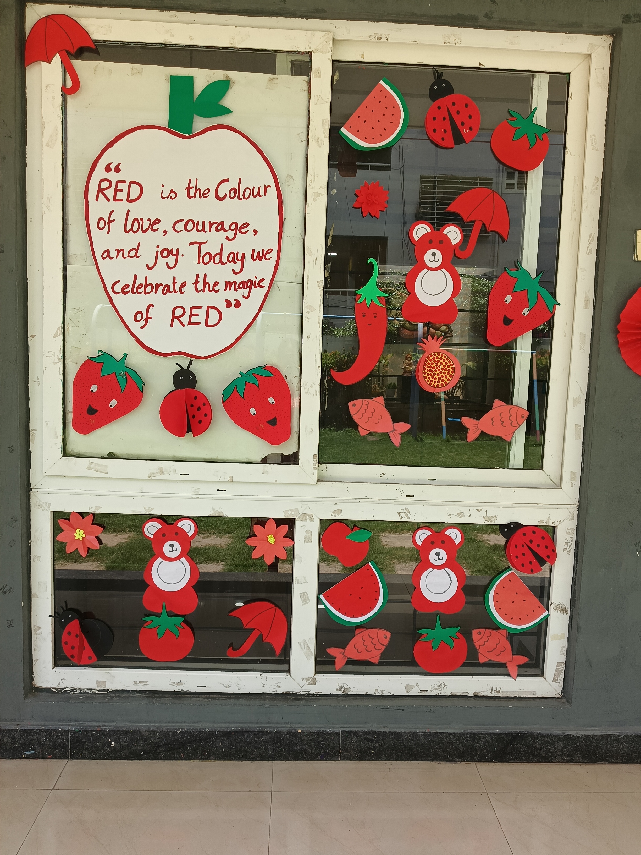 RED COLOUR DAY